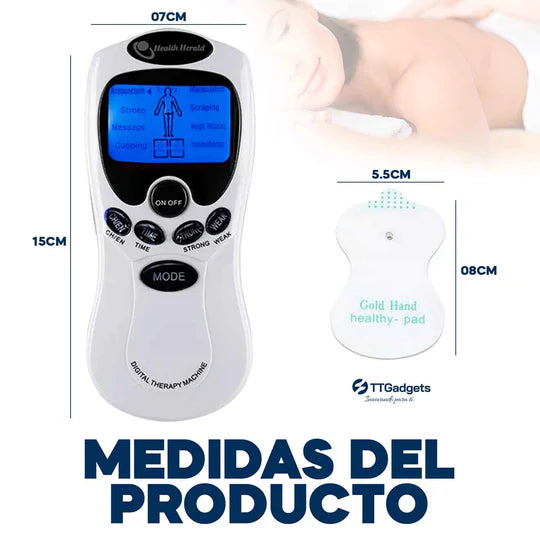 Electro Estimulador para Aliviar el Dolor / Masajeador Muscular