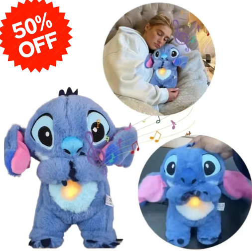 Peluche stitch que respira