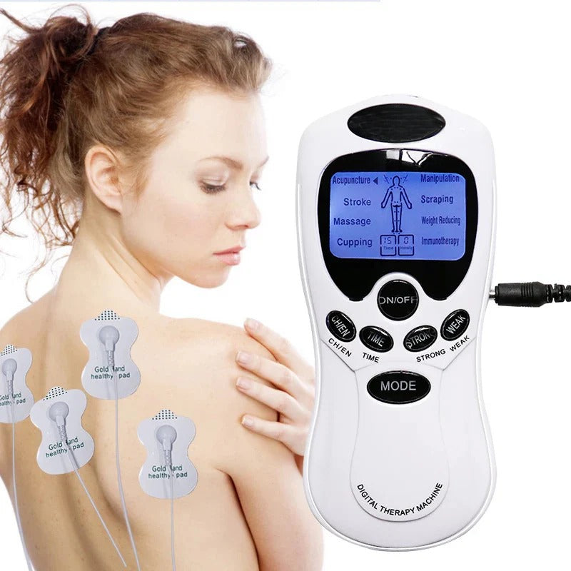 Electro Estimulador para Aliviar el Dolor / Masajeador Muscular