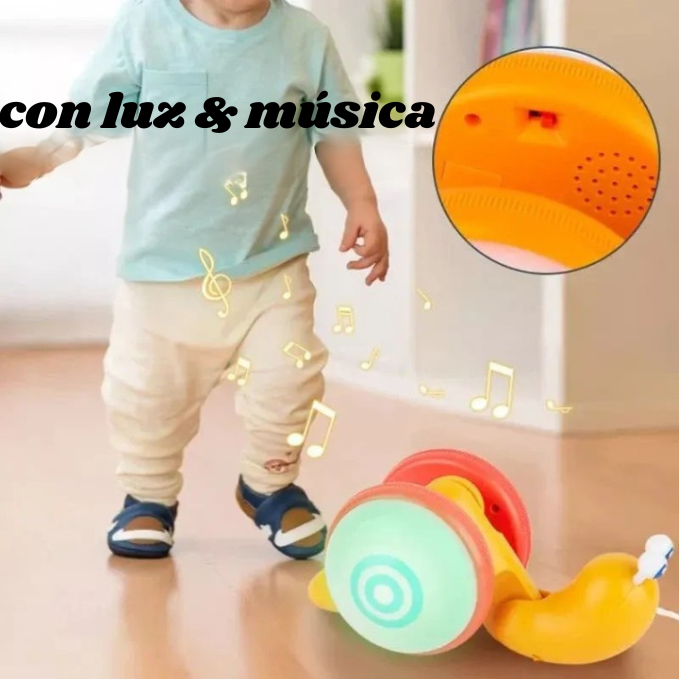 Caracol Didactico Con Luces Y Sonido + Envio Gratis