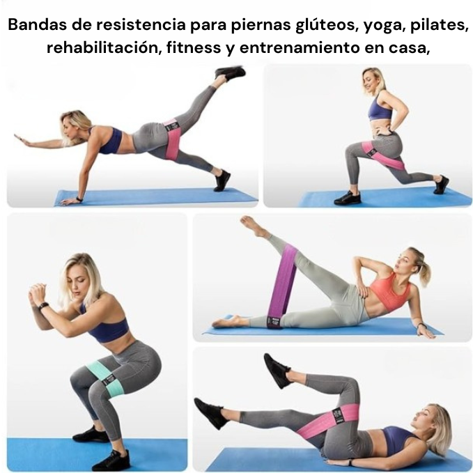 kit de pilates / circulo + Bandas de resistencia