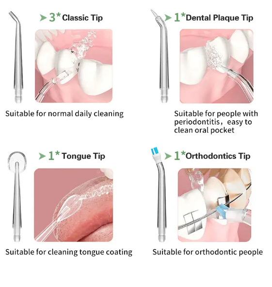 Limpiador dental de alta presión