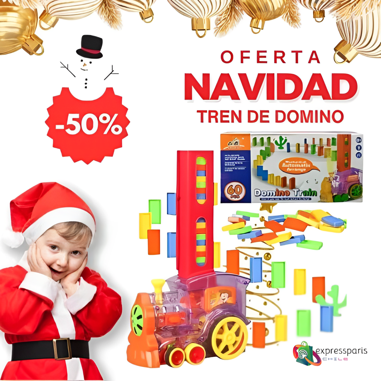 🚨50% OFF TREN DE DOMINO