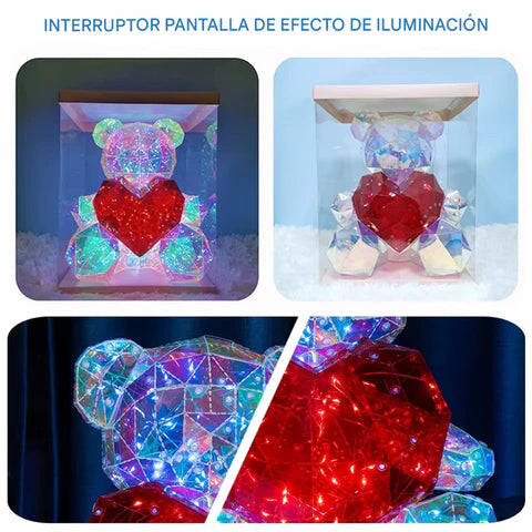 OSO CON LUCES LED - CRYSTAL BEAR™