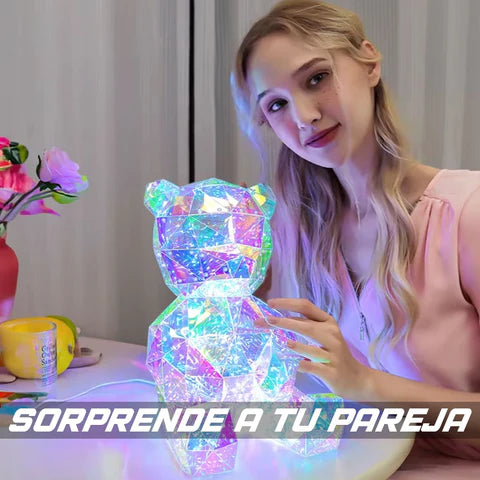 OSO CON LUCES LED - CRYSTAL BEAR™