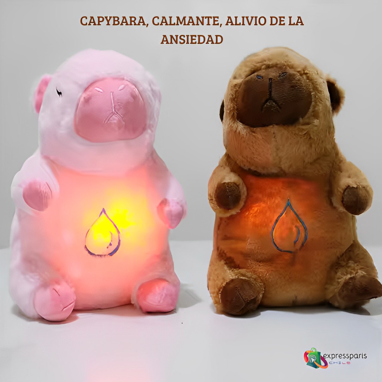 Peluche Capibara que respira